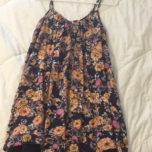Flower patterned dress